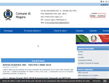 Tablet Screenshot of comune.nogara.vr.it